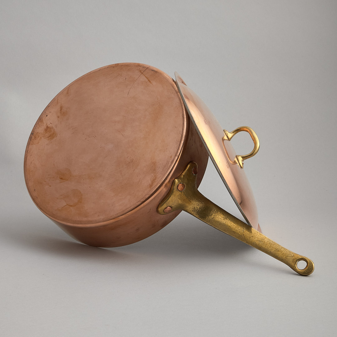 Traktörpanna med lock