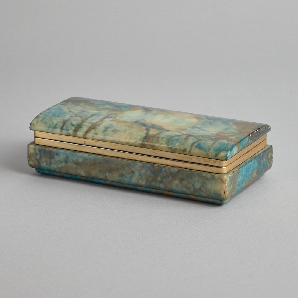 SÅLD Alabaster Cigarettlåda