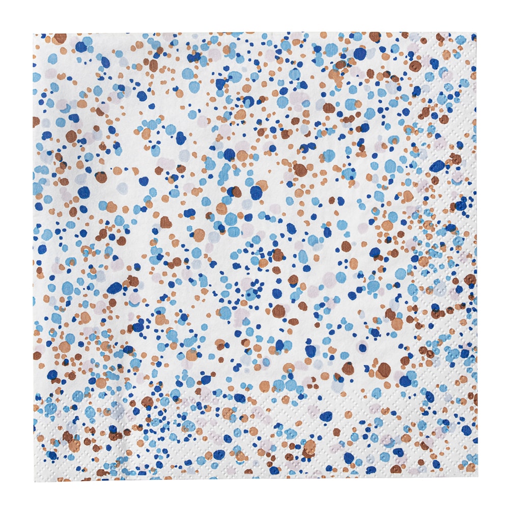 OTC Pappersservett 33 cm Helle Blå/Brun