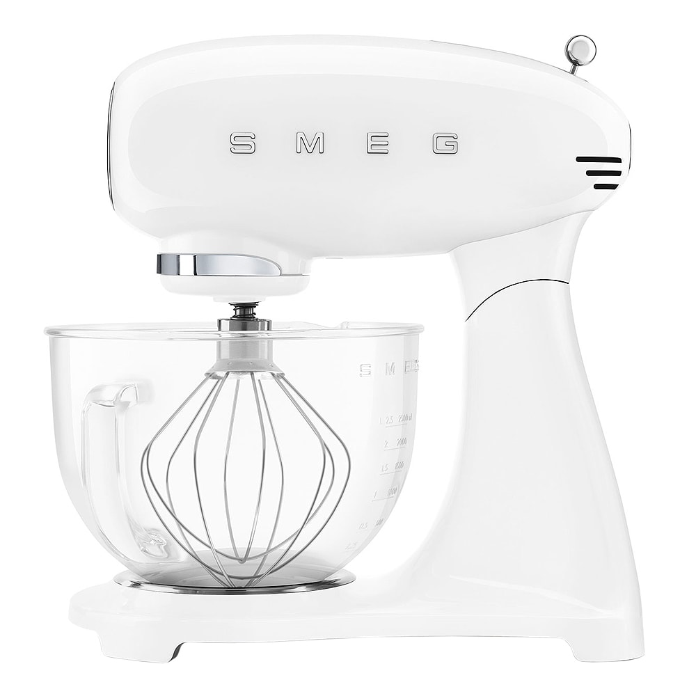 Smeg 50's Style Köksmaskin med Glasskål 4,8 L Vit