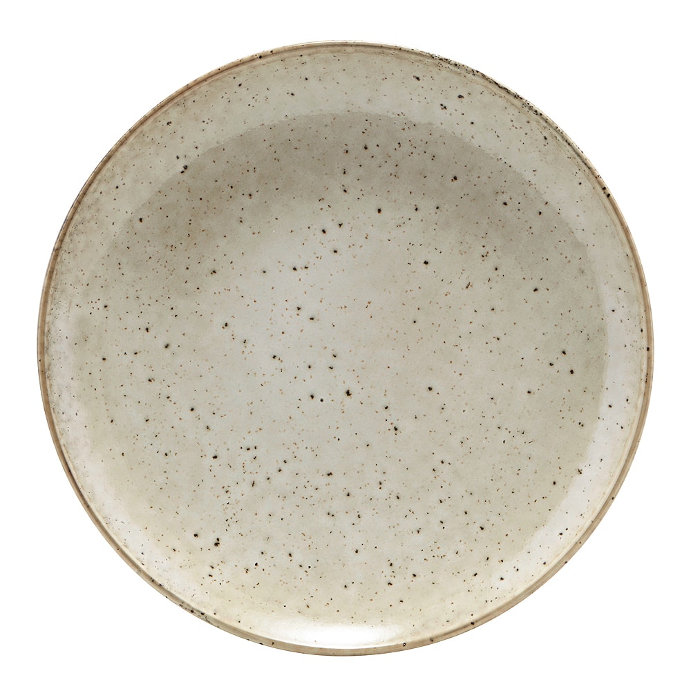 Lake Tallrik flat 22 cm Grå