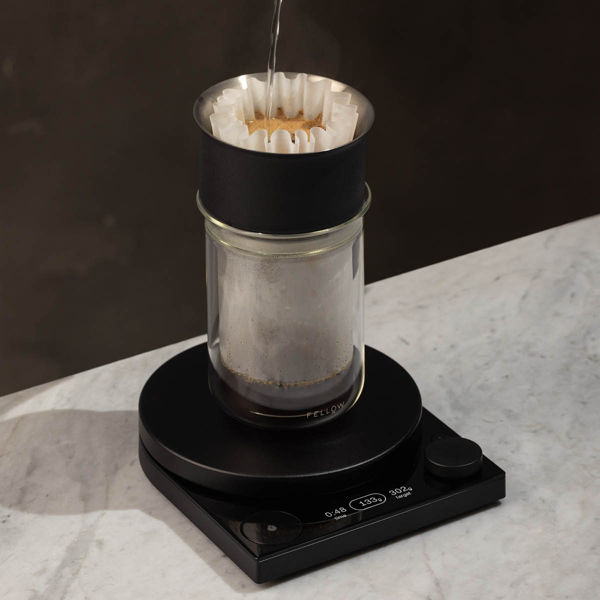 Tally Pro Precision Köksvåg Svart