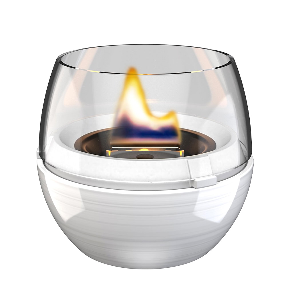 Tulip Lykta 14 cm Vit