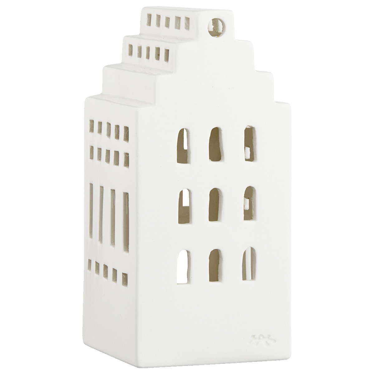 Urbania Ljuslykta Manor 17 cm Vit