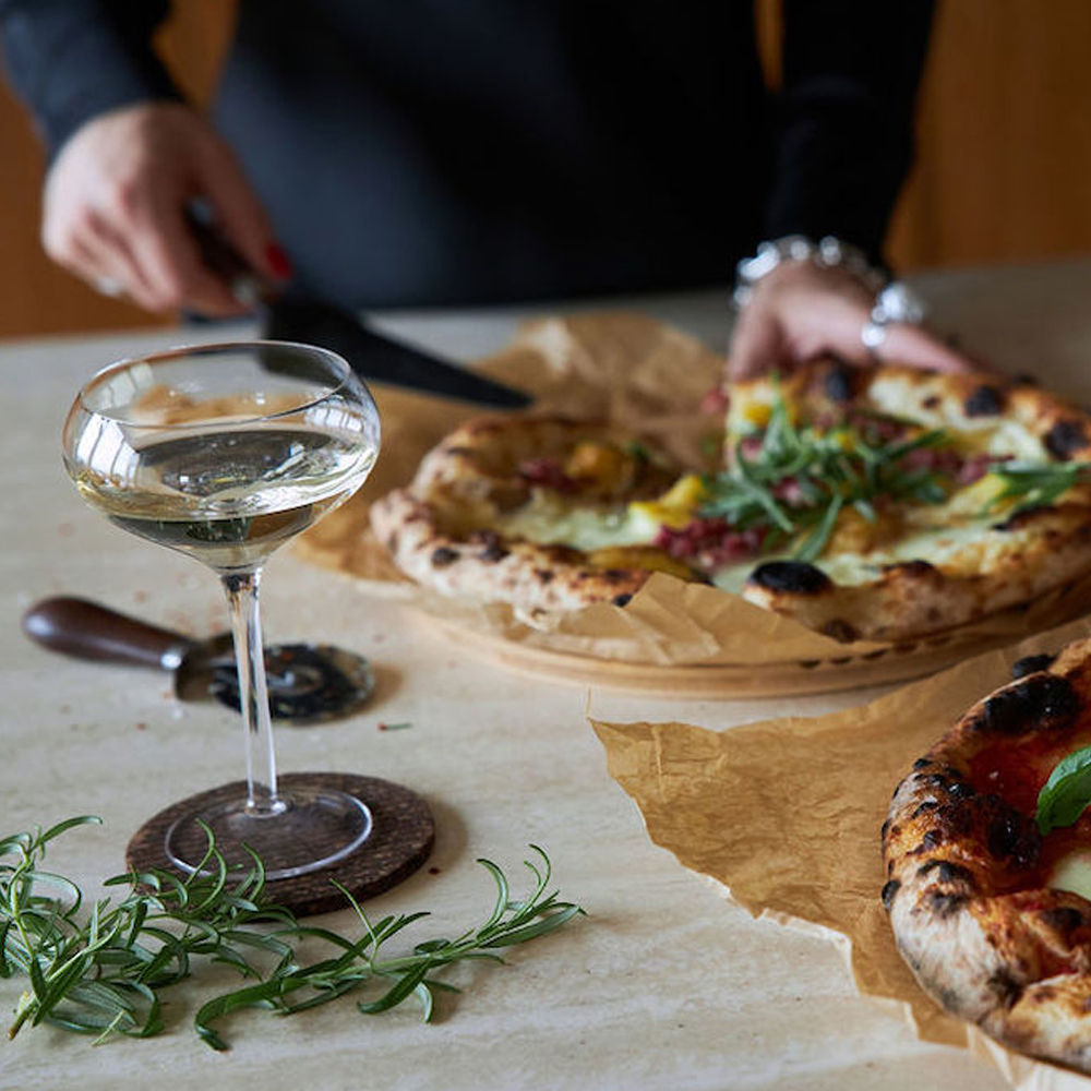 Astrid Pizza & Paj Set 2 delar Trä/Rostfritt