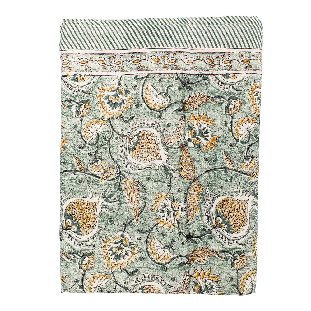 Pomegranate Bordsduk Lin 170x270 cm Seafoam