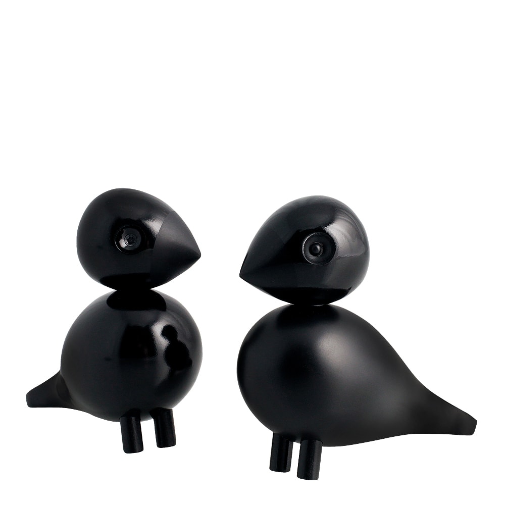 Kay Bojesen Lovebirds Trä Svart