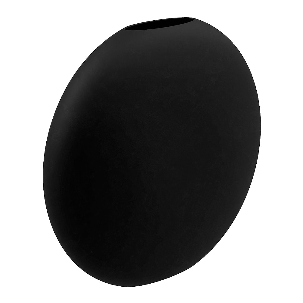 Pastille Vas 30 cm Svart