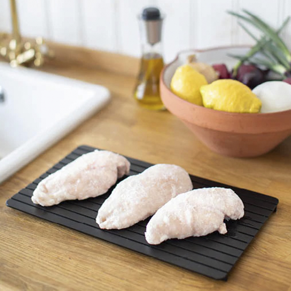 Upala Upptiningsplatta Aluminium Svart