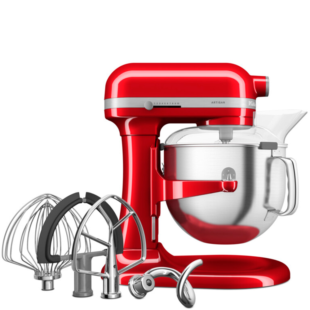 KitchenAid Artisan Köksmaskin 6,6 L 5KSM70SHXECA Röd Metallic