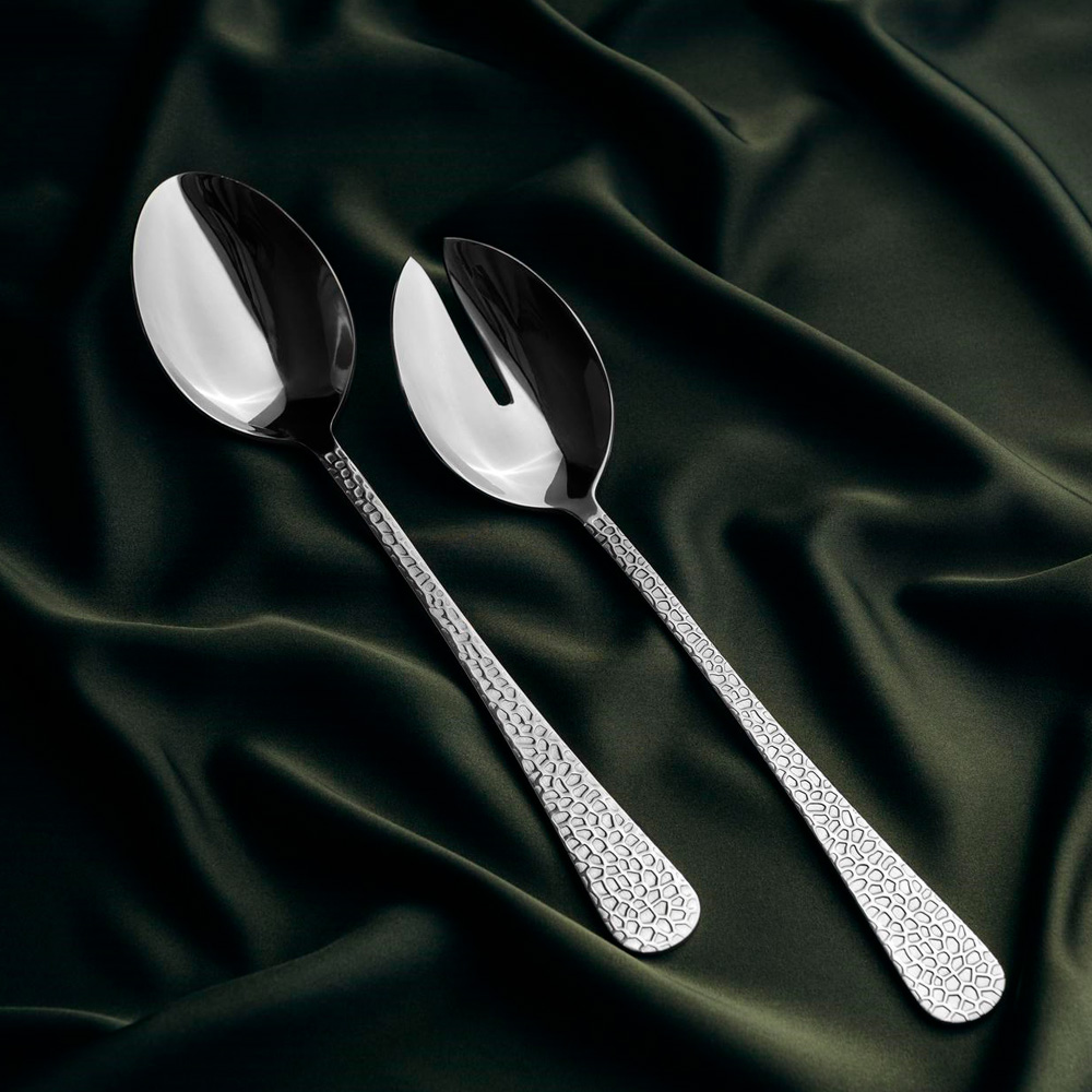 Frost Salladsbestick Silver