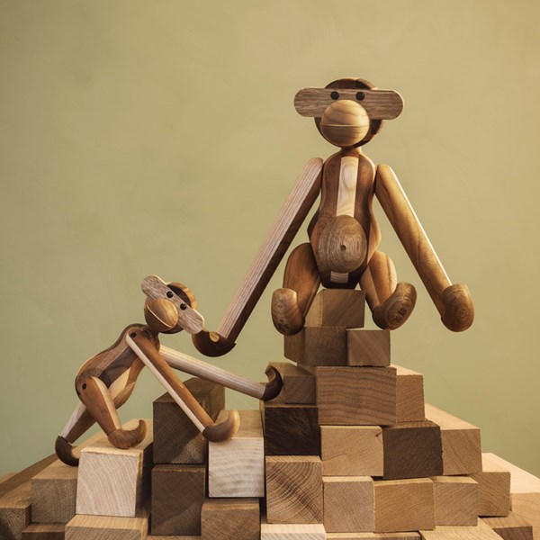 Kay Boyesen Apa Jubileum 18 cm Blandade träslag