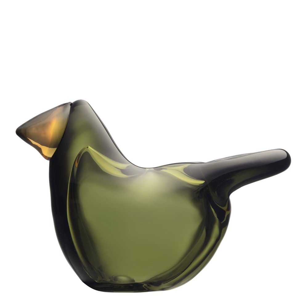 Birds by Toikka Flugsnappare Mossgrön-koppar