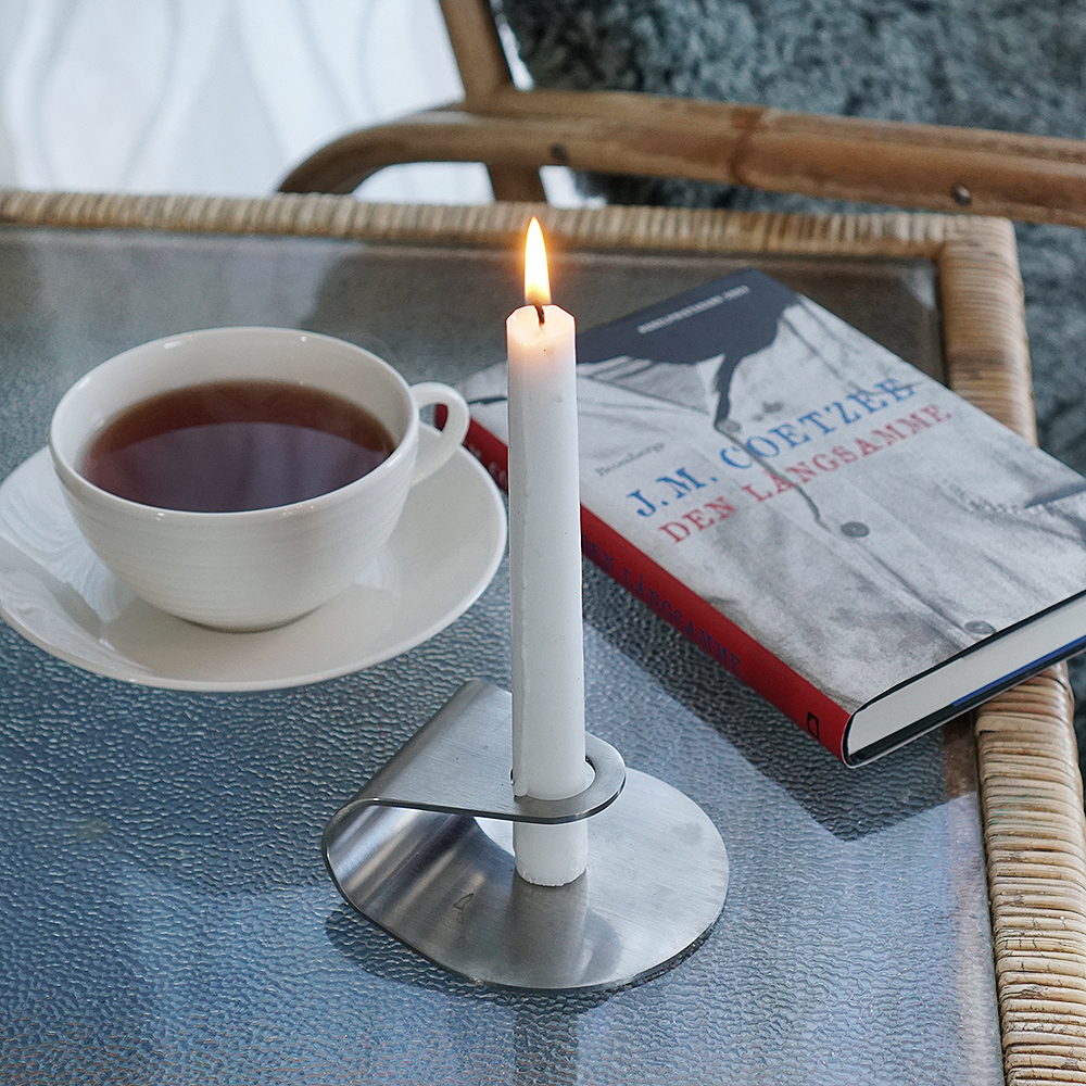 Nightlight Ljusstake 10 cm Silver