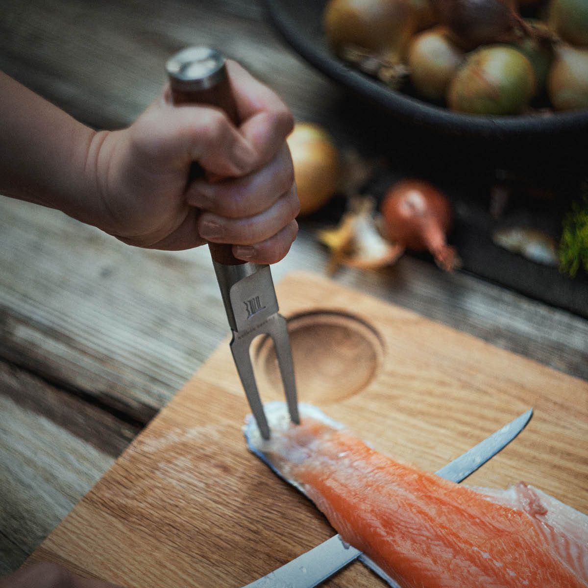 Norden Fiskgaffel Rostfritt stål