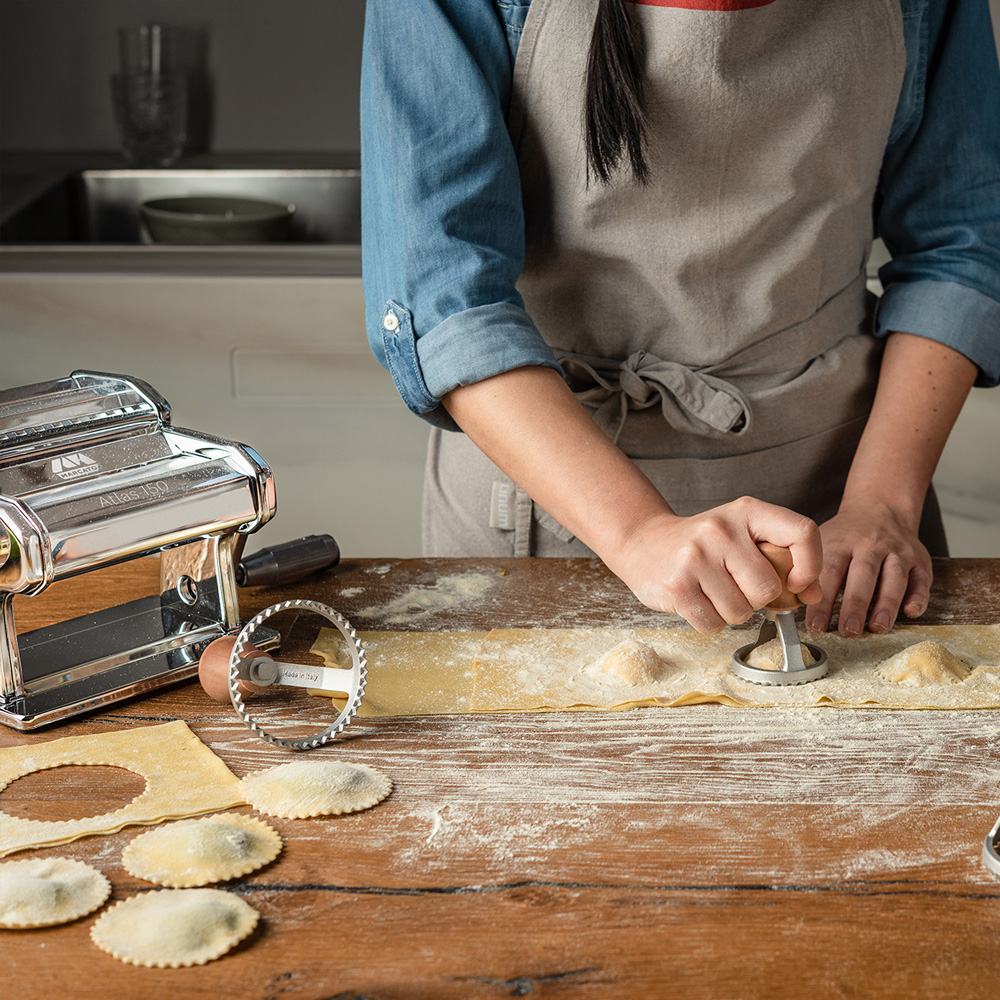 Atlas Raviolistämpel rund 8 cm