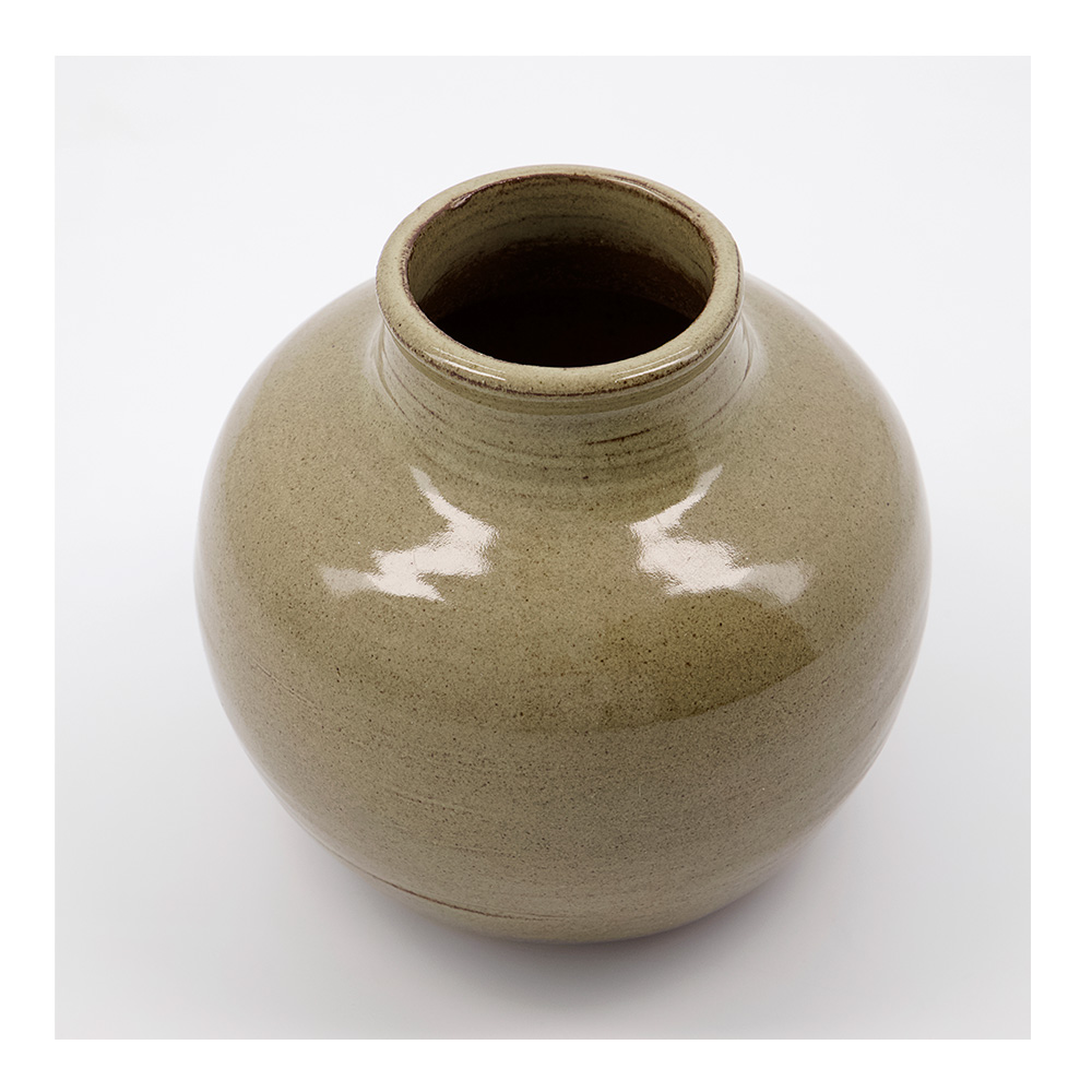 Vas Aju 14,5x15,5 cm Olivgrön