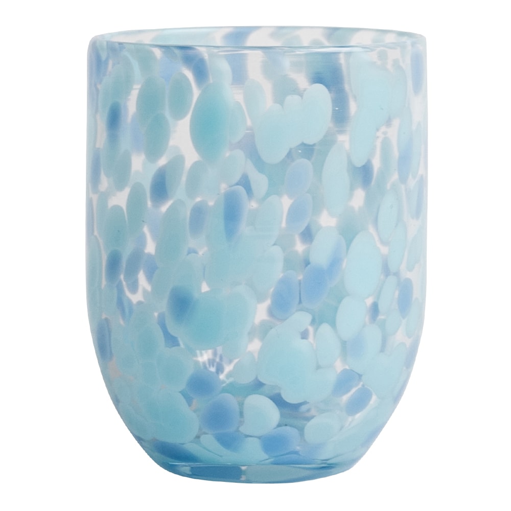 Messy Glas 33 cl Blå/Klar