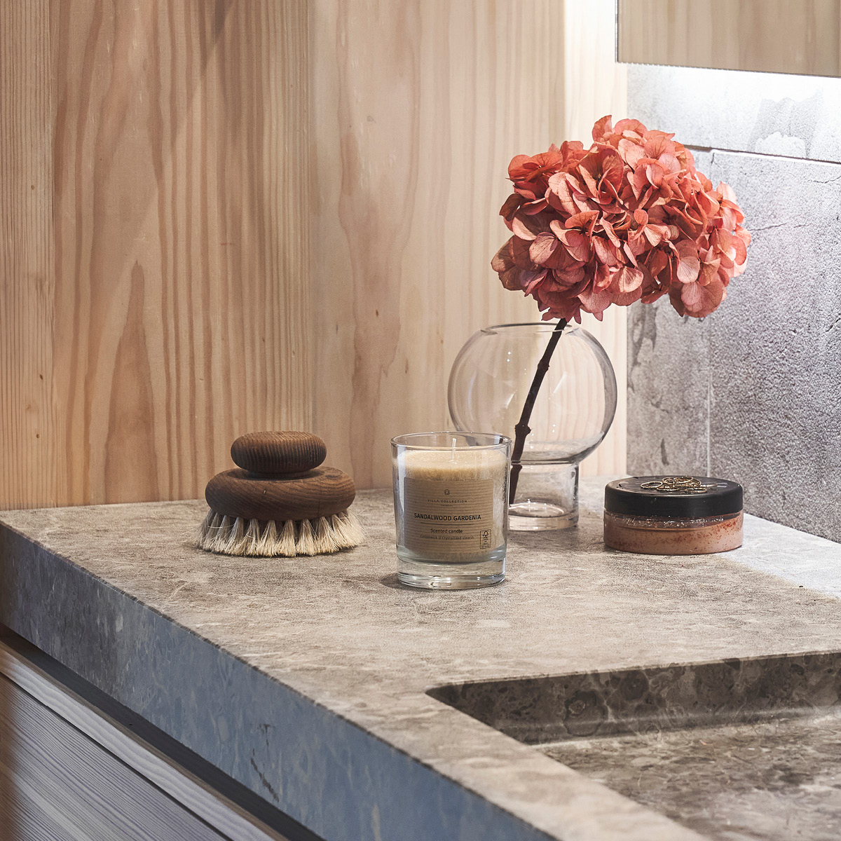 Kras Doftljus 10 cm Karamell