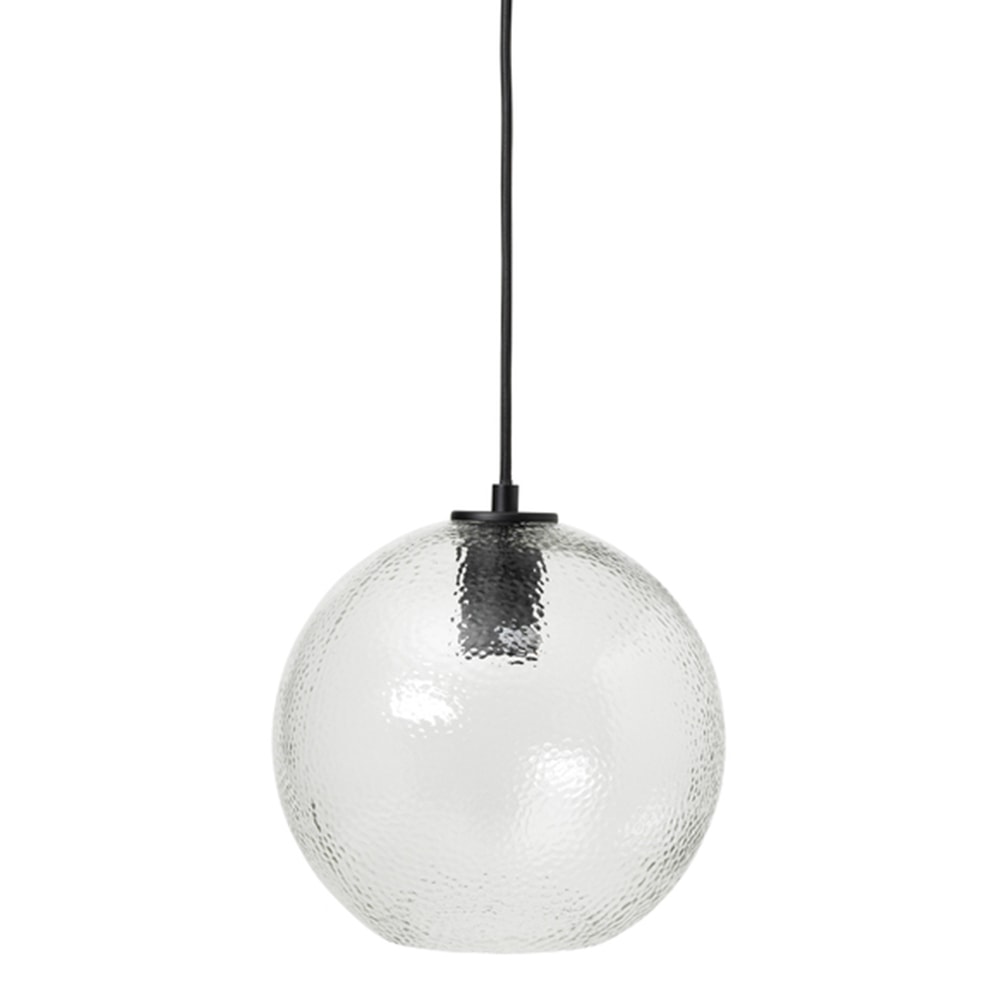 Clarise Taklampa 25x23 cm Klar/Svart