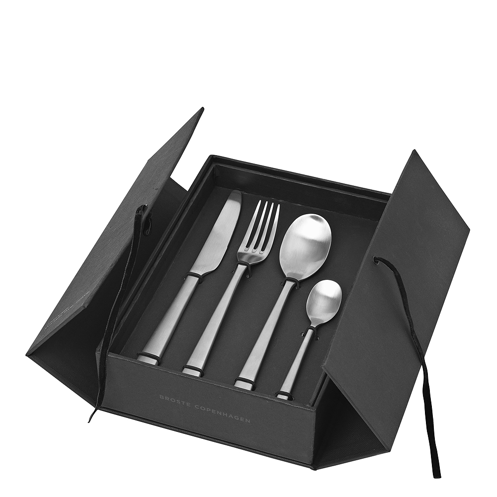 Sletten Bestickset 16 delar Rostfri matt