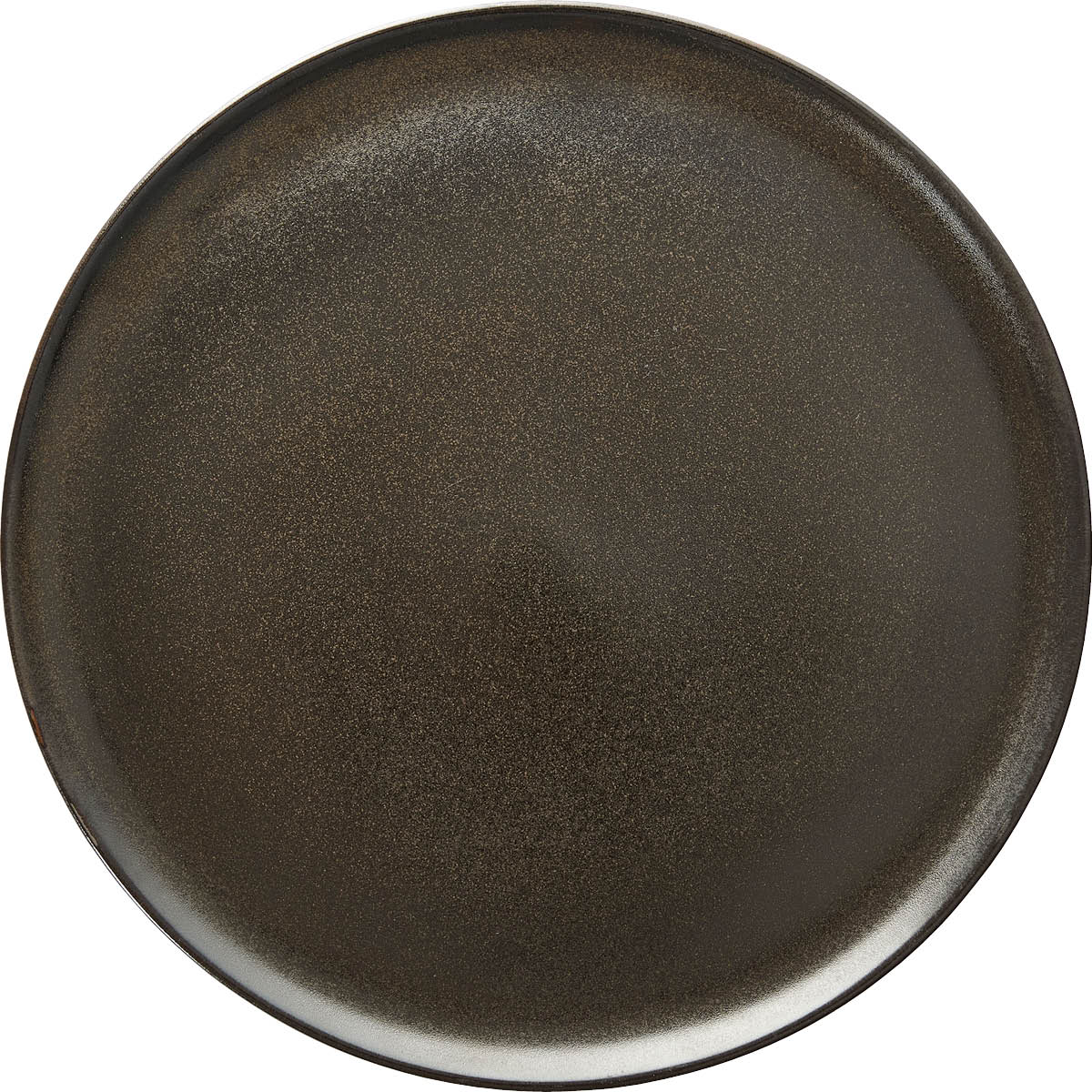 Raw Tallrik Stengods 28 cm Metallic Brown