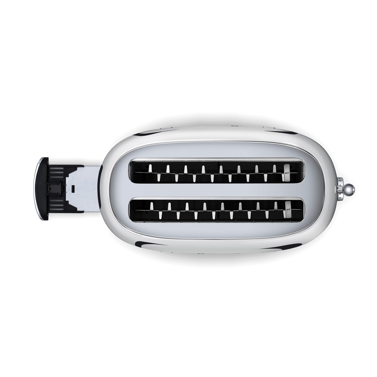 Smeg 50's Style Brödrost 4 skivor Vit