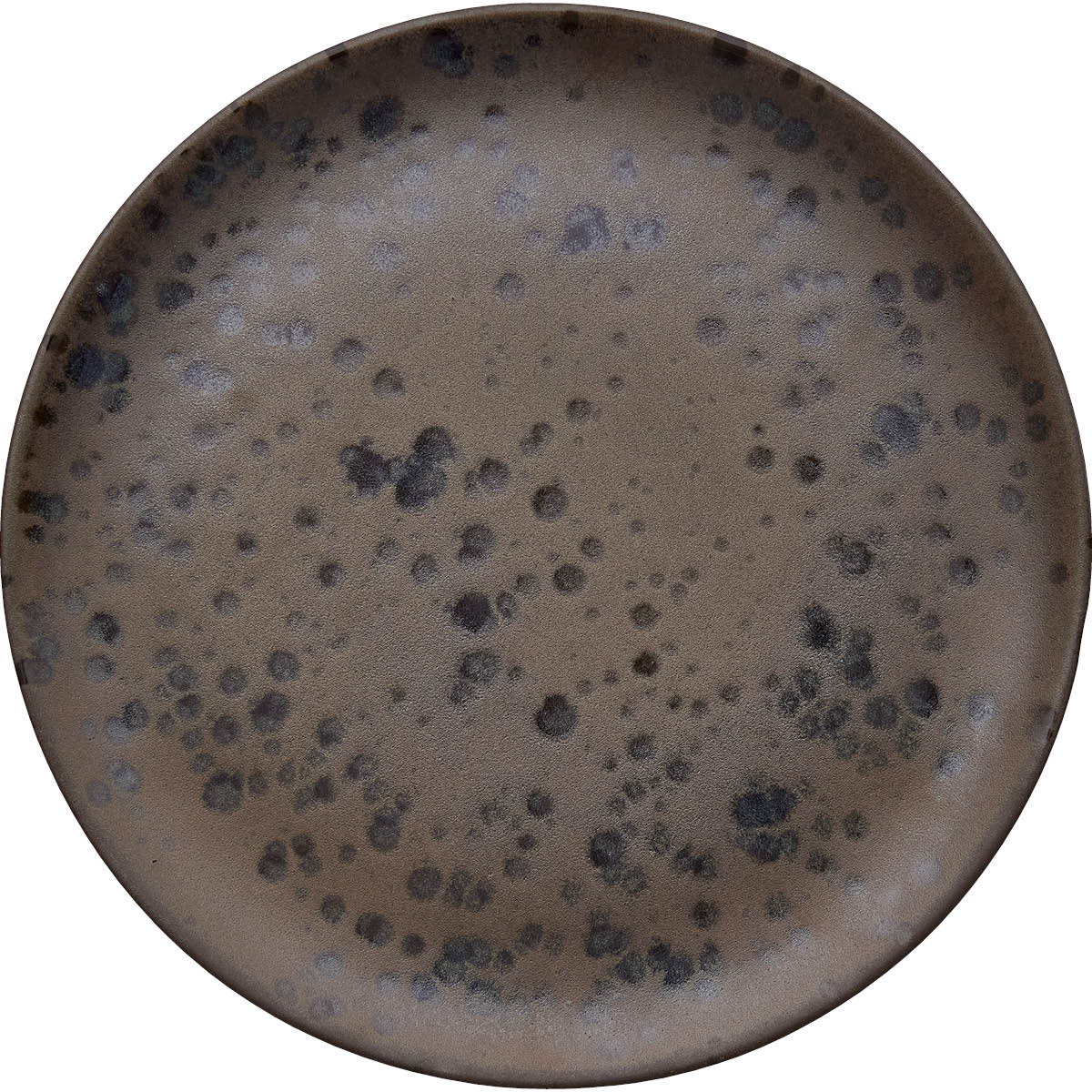 Raw Tallrik 23 cm Spotted Brown