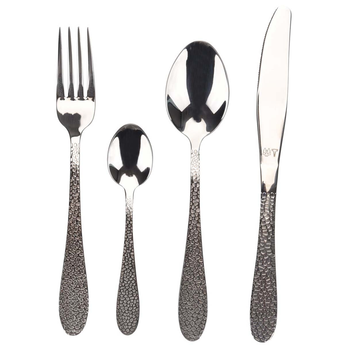 Bestickset 16-delar Gråfot Silver