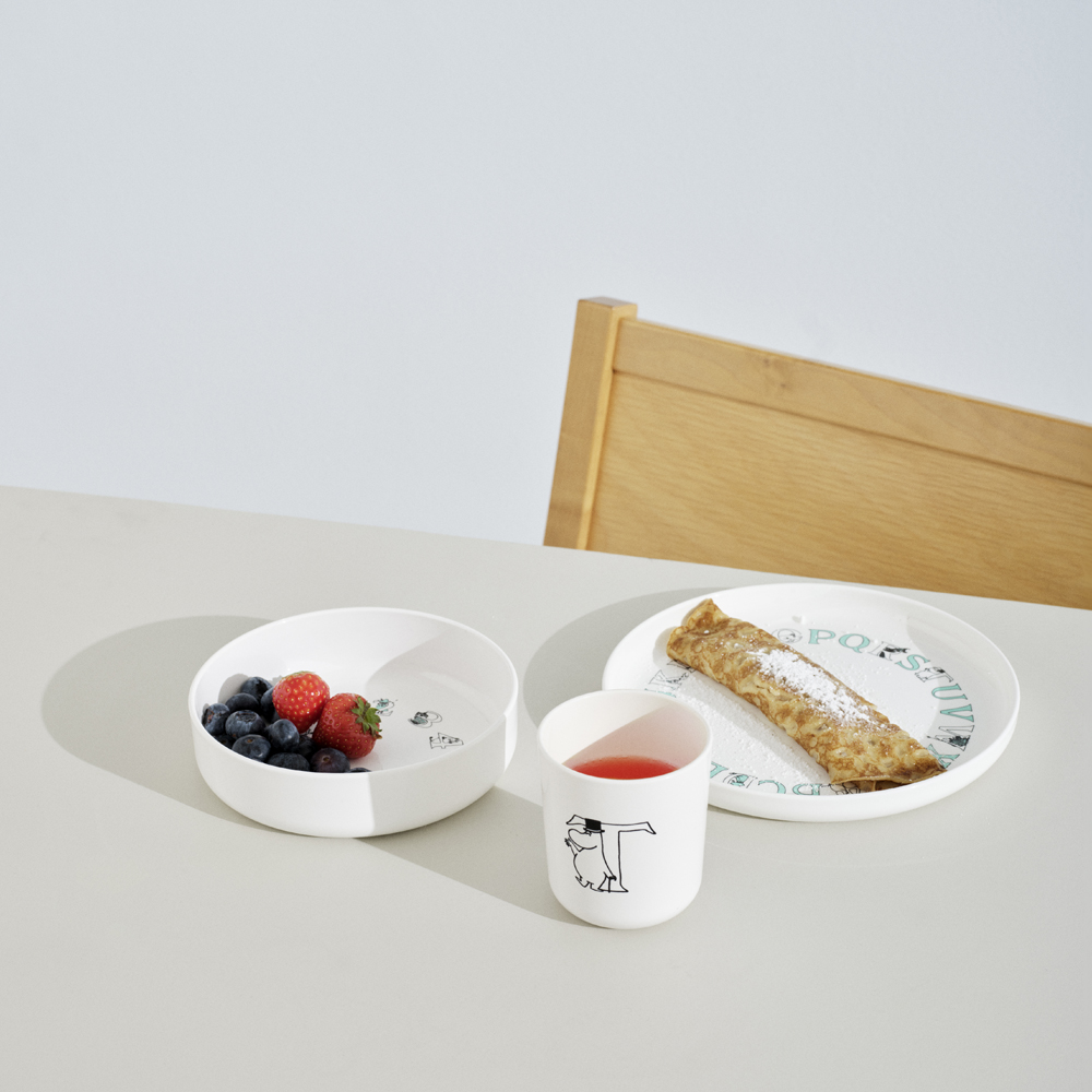 Moomin ABC Mugg 20 cl T Vit
