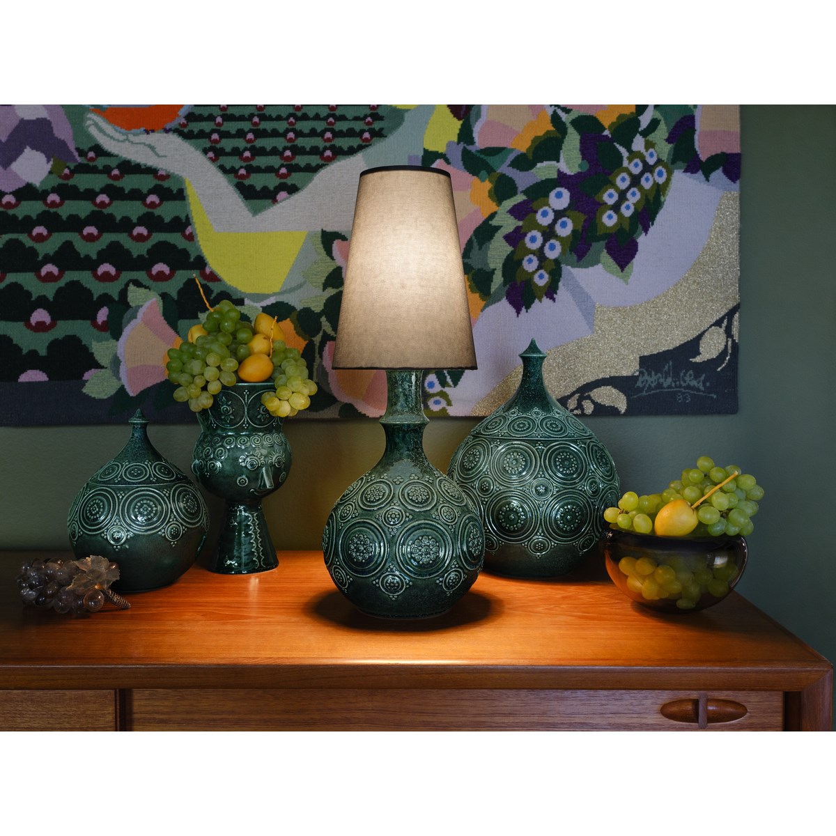 Symphony Magic Lampskärm 20 cm Grå