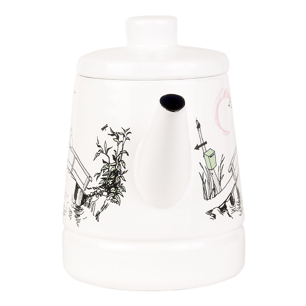 Mumin Emaljkanna Missing You 1,6 l Vit