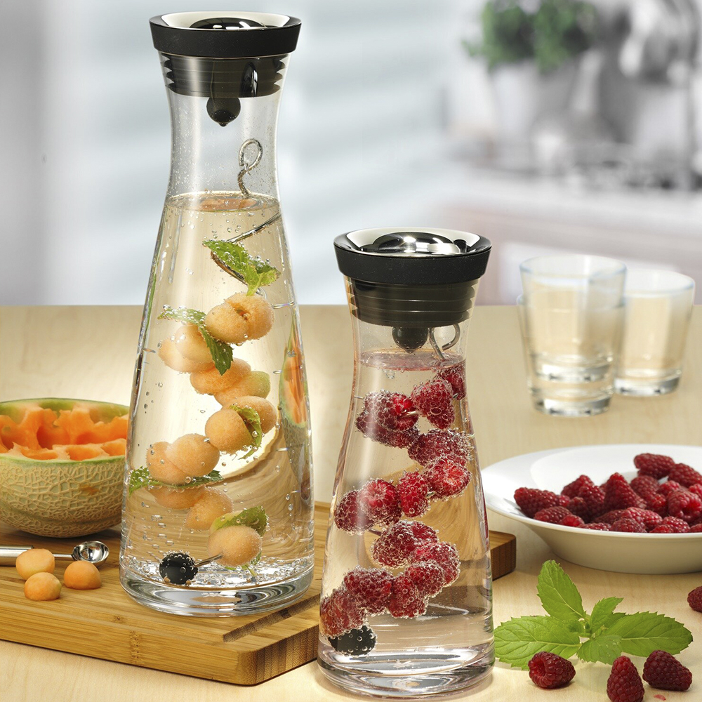 Decanter Karaff med Lock i rostfritt stål 0,75 L