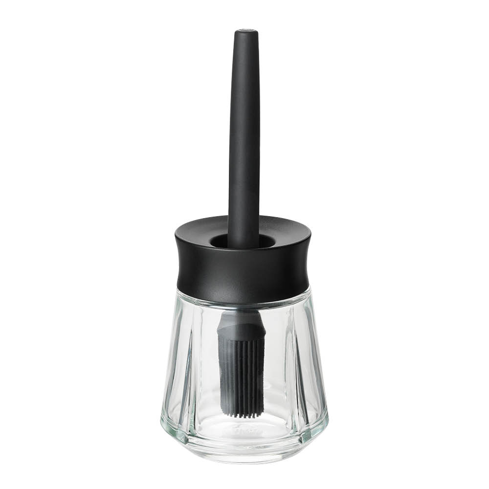 Grand cru Marinadglas M/Pensel 25 cl Svart