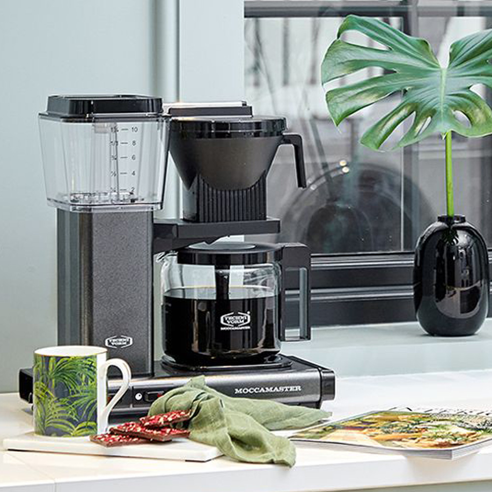 Moccamaster Automatic Kaffebryggare Anthracite