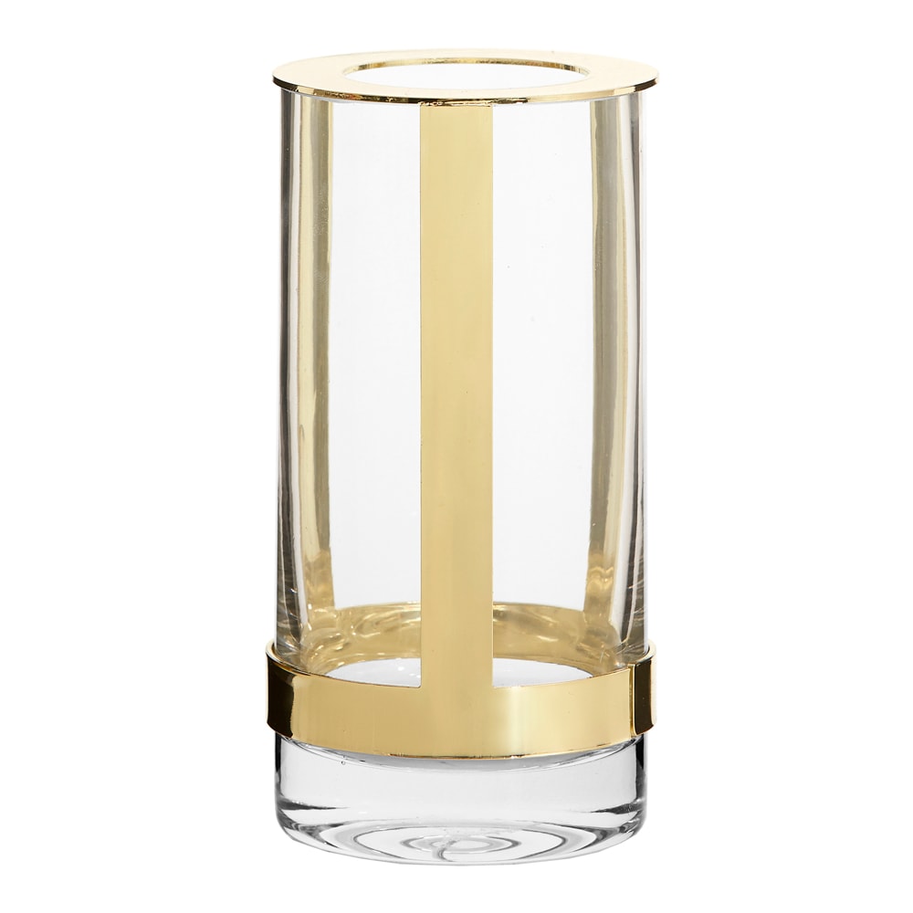 Hold Vas justerbar 15x8 cm Guld