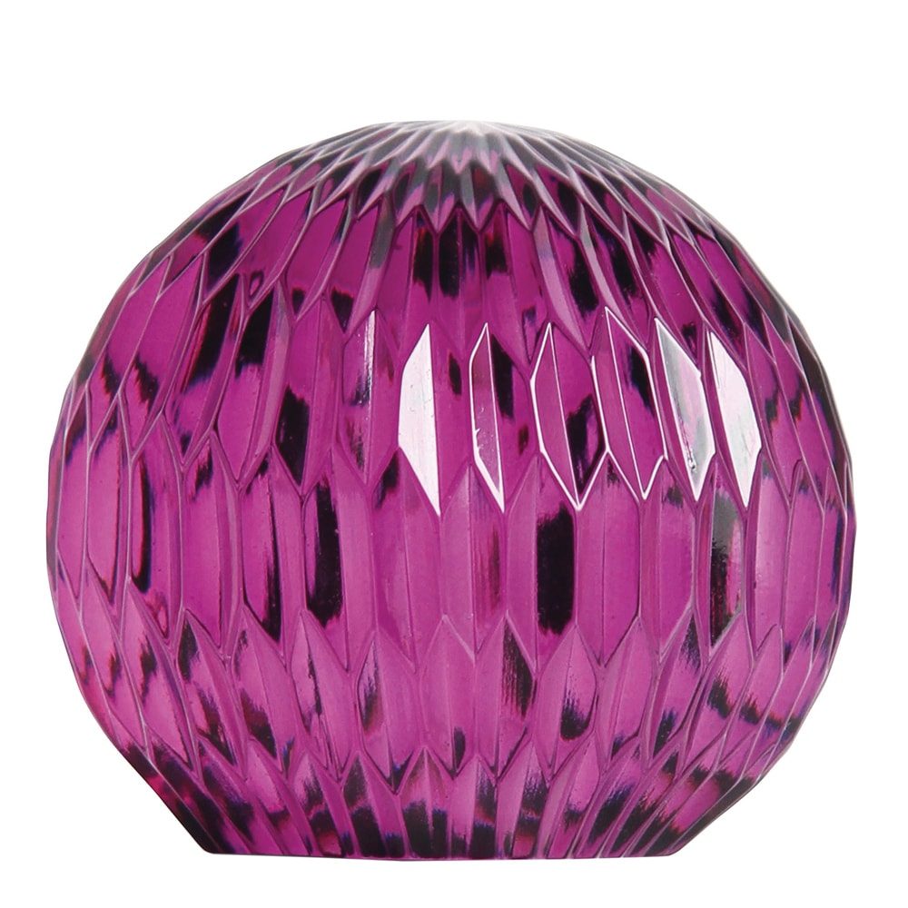 Sphere Brevpress Glas 9 cm Lila