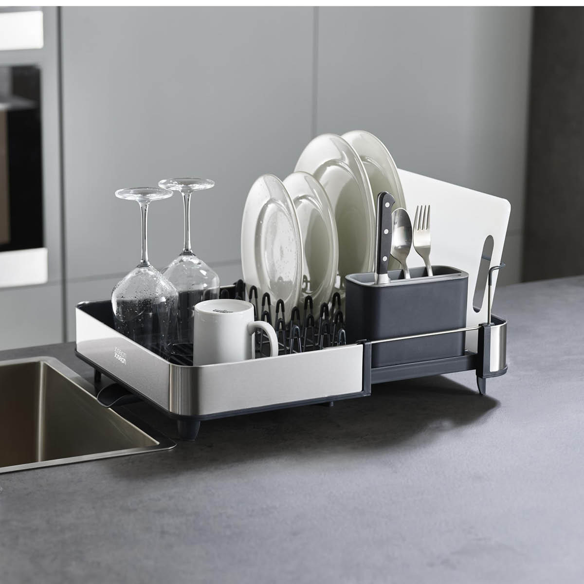 Sink Diskställ med förvaring + Tvålpump