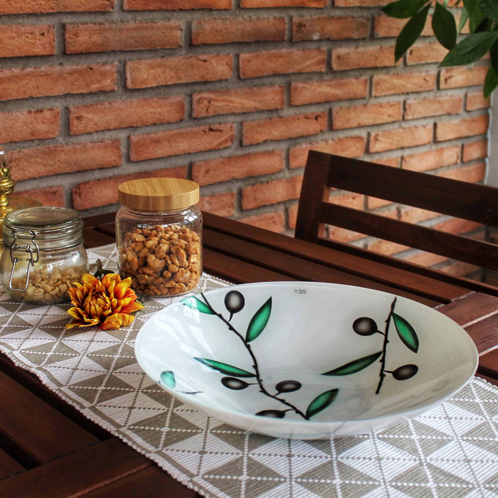 Olivia Fat 39 cm Vit