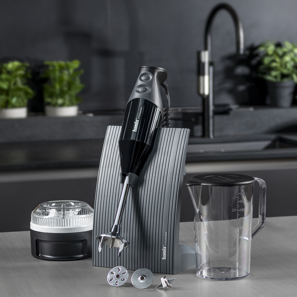 Bamix Stavmixer Swissline D 200 w Svart