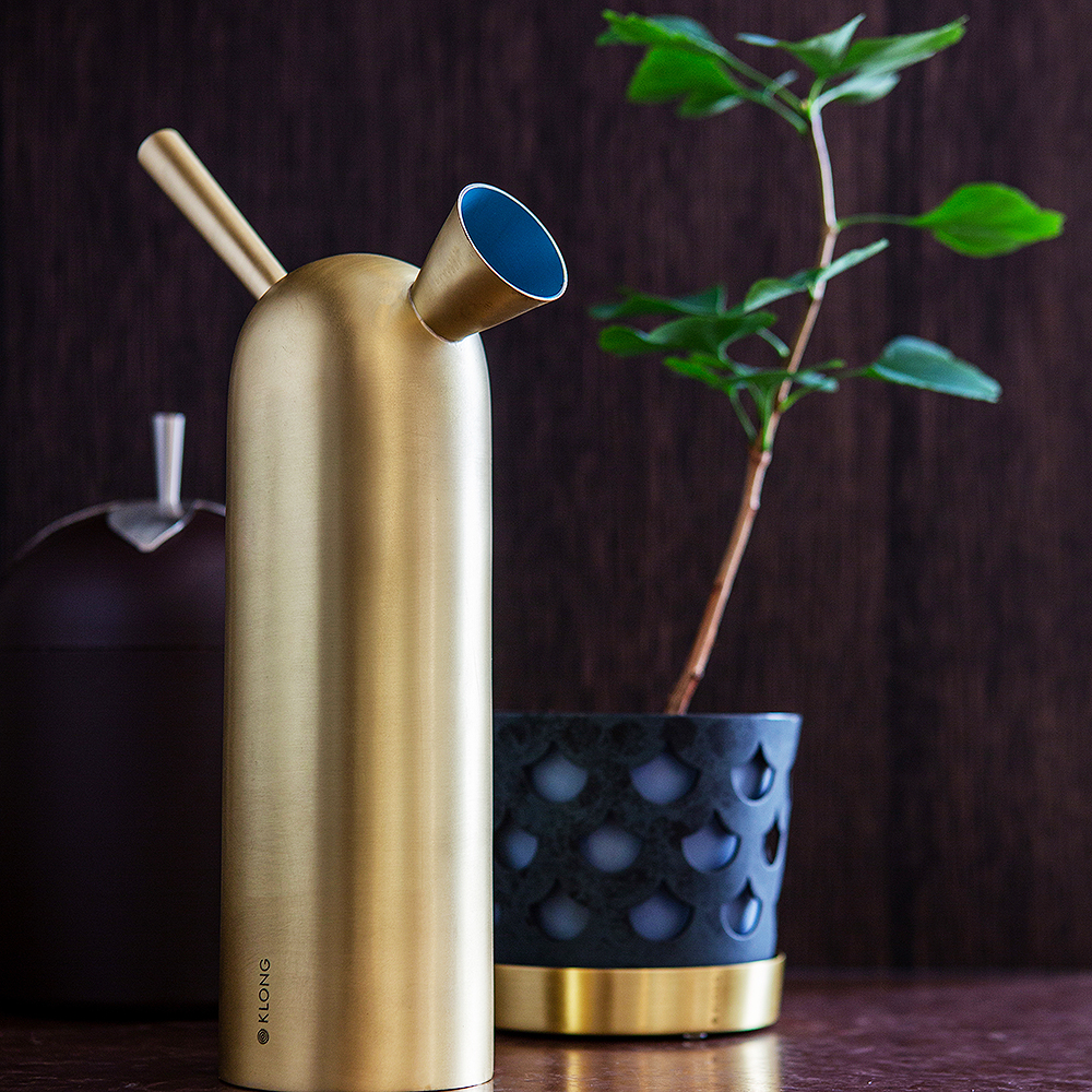 Trio Kruka Drop 12 cm Blå