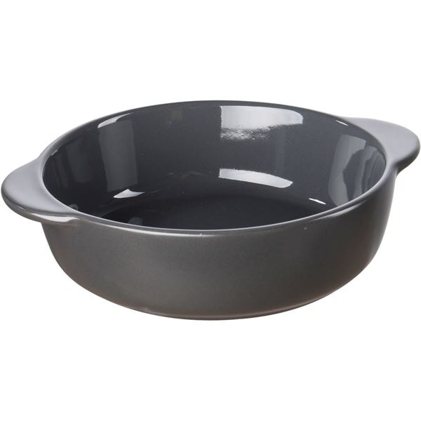 Ugnfast Form Stengods 18x15 cm Grå