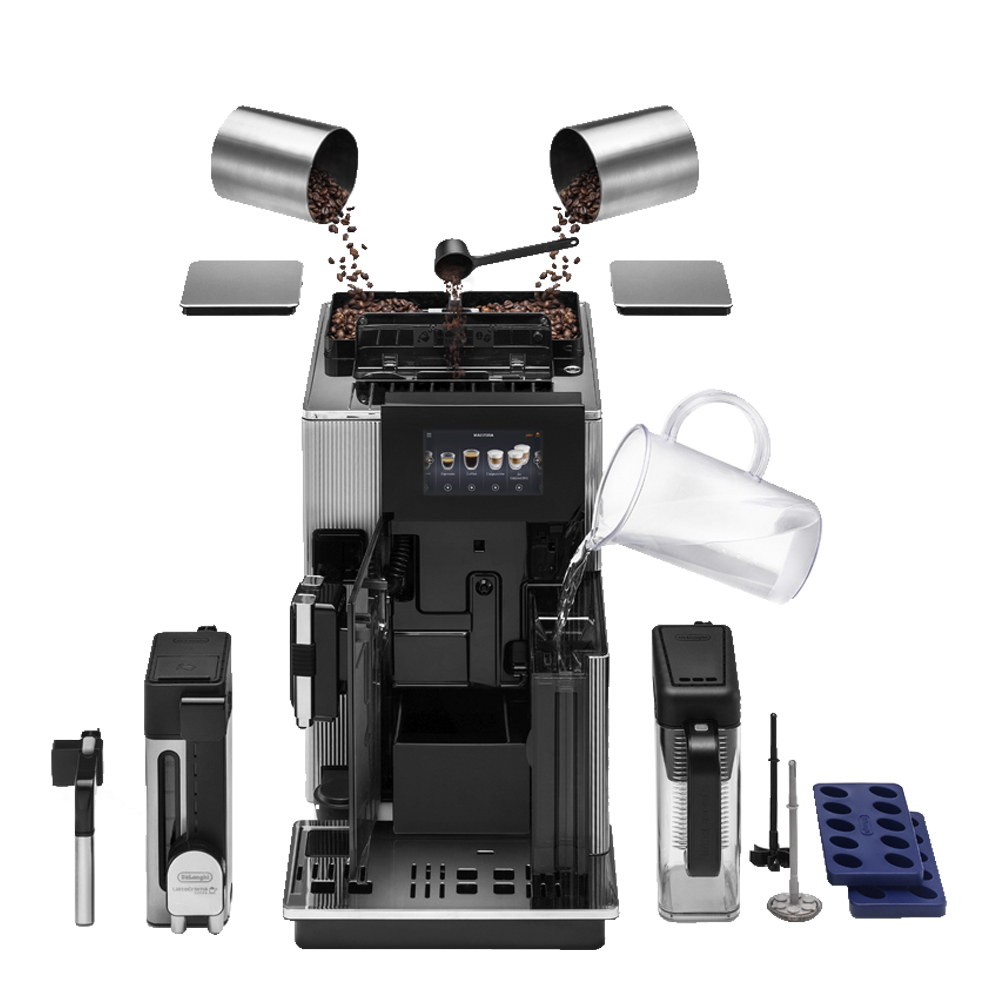 Maestosa Kaffemaskin Glas/Metall