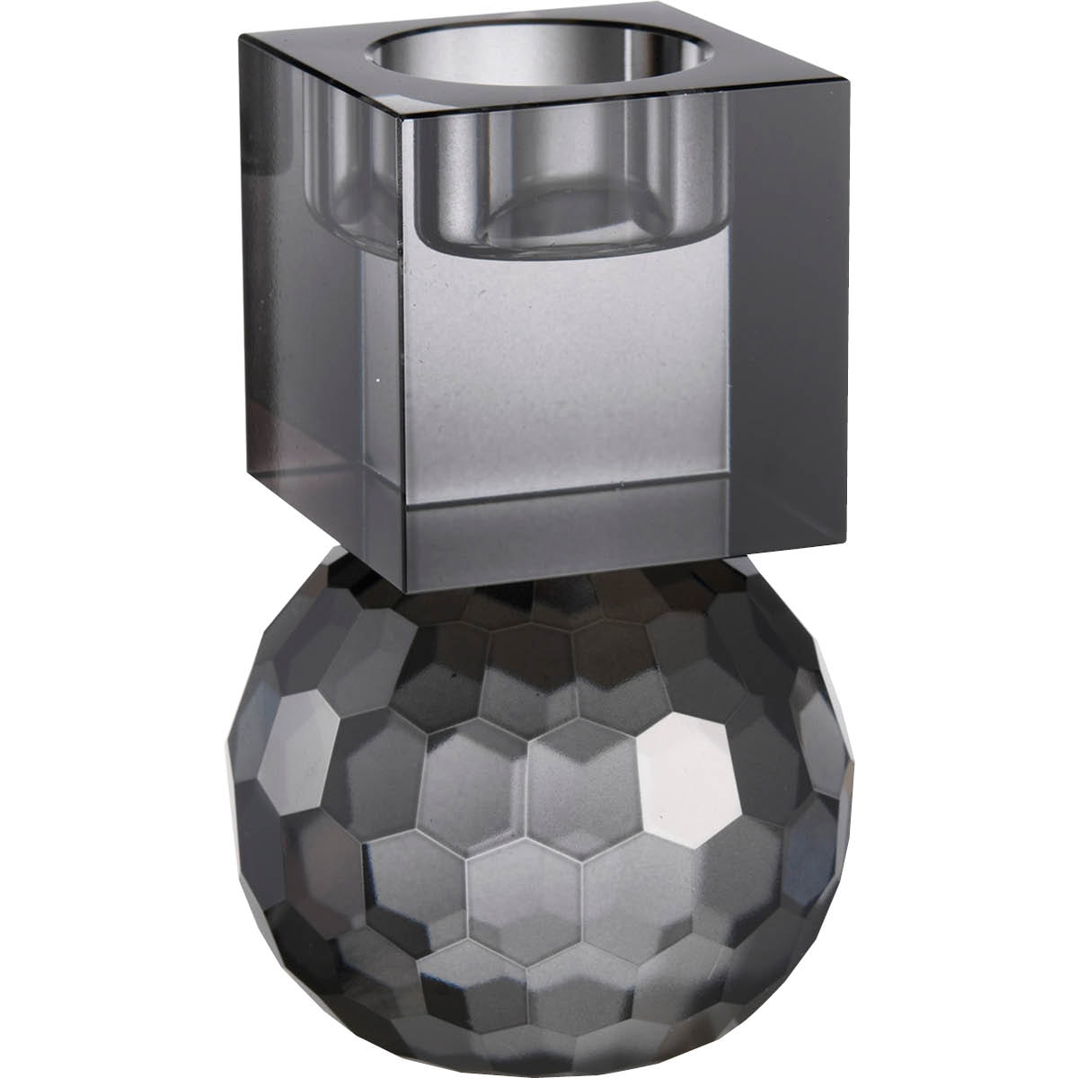 Milano Ljusstake 8 cm Svart