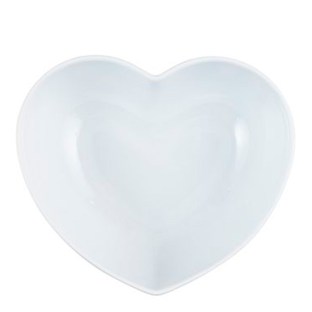 Hanne Skål Hjärtformad 750 ml Vit