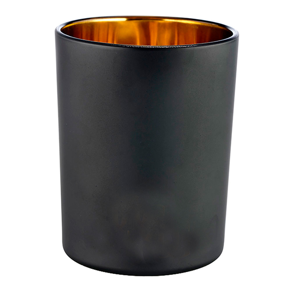 Ljushållare Med Citat Signatur 10x12,5 cm Svart