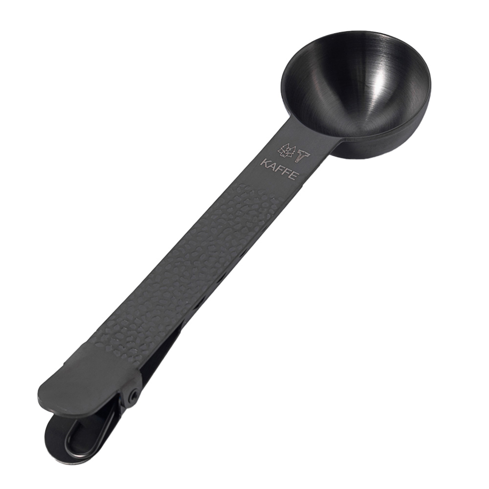 Frost Kaffemått med klämma Svart