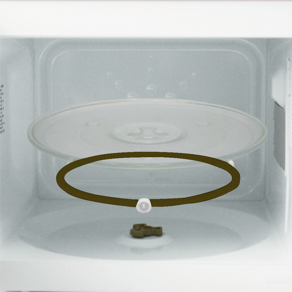 Mikrovågsugn 20 L Svart