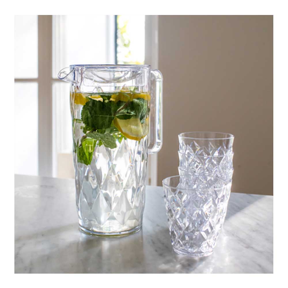 Crystal Karaff + Glas 4-pack Klar