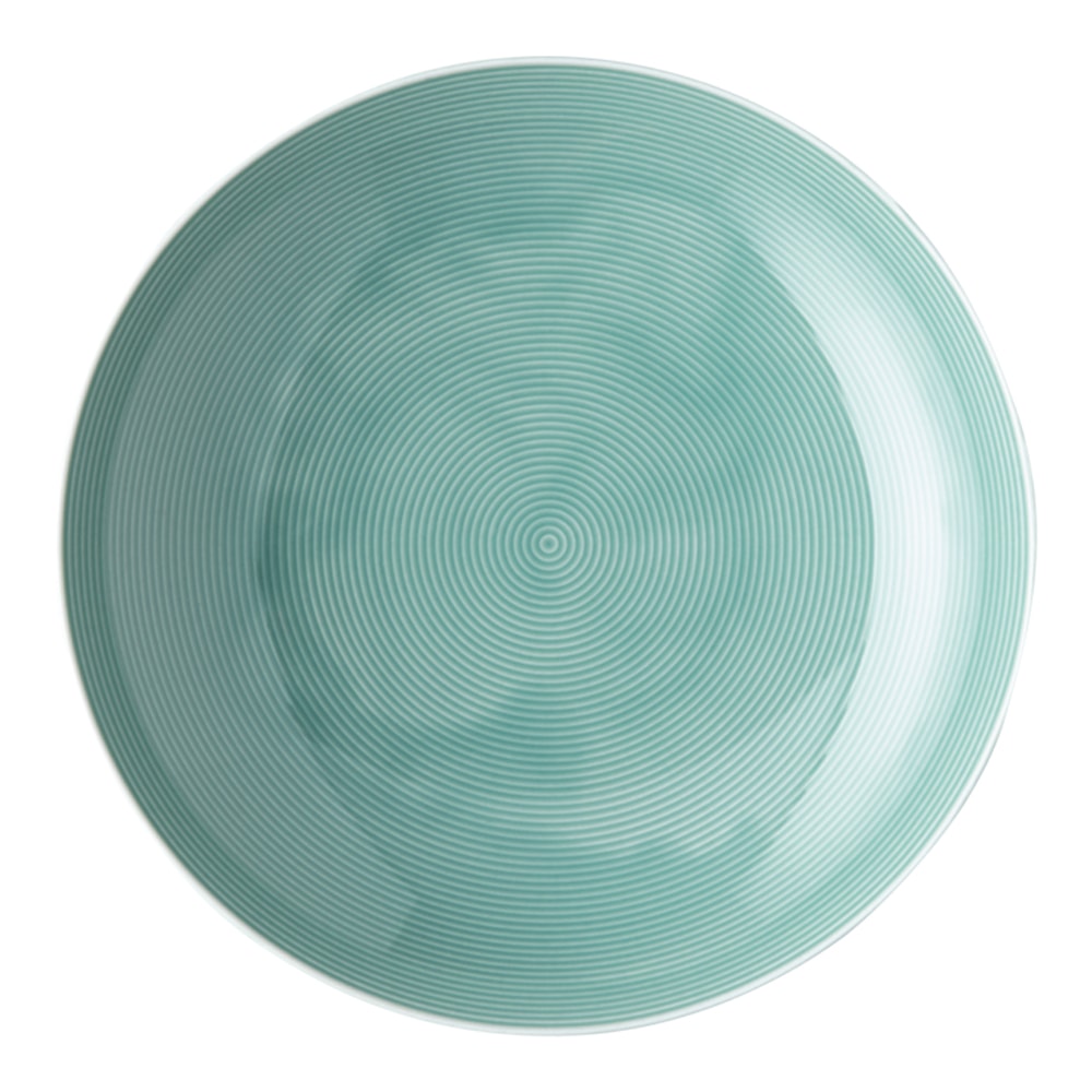 Mattallrik 28 cm Isblå